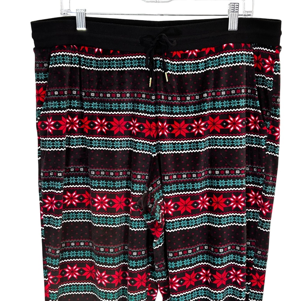 Secret Treasures Sleepwear Essentials‎ Velour Feel Pajama Bottoms Size XL 16-18 - Picture 2 of 8
